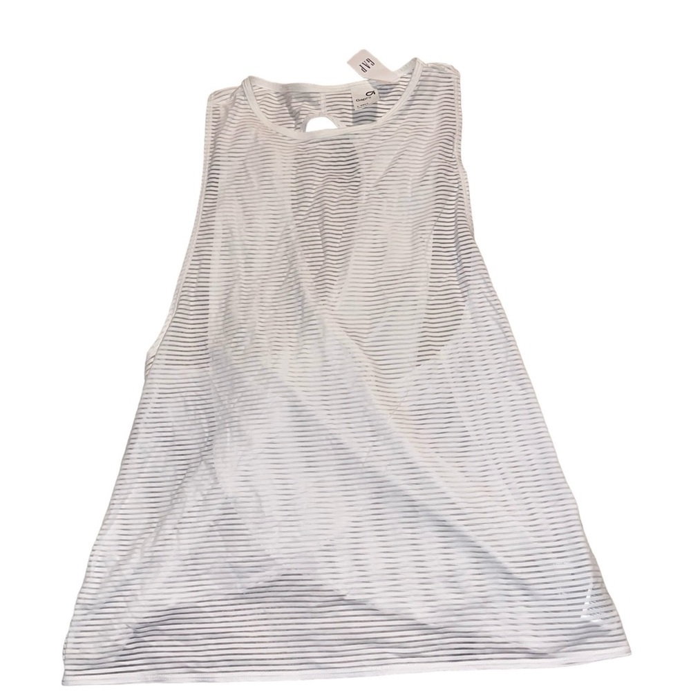 NWT GAP Fit‎ Tall women Tank Tulip back size Large